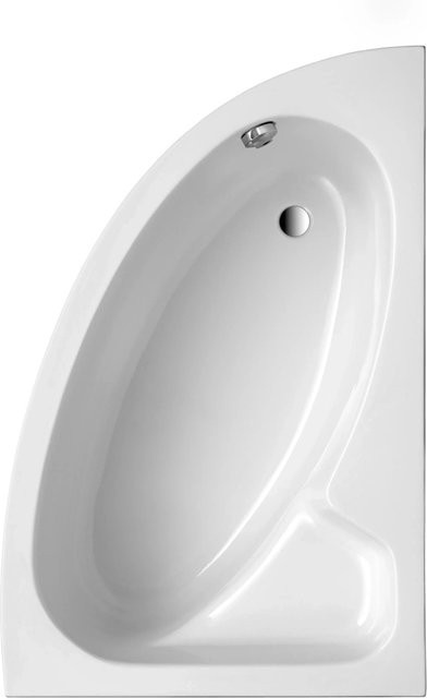 OTTOFOND Eck-Badewanne Salinas A in Weiß, Viertelkreis, B/T/H: 97 x 39,5 x 150 cm - Bild 1