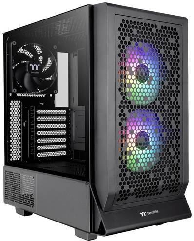 Thermaltake Ceres 330 TG Midi-Tower Gaming-Gehäuse Schwarz mit Seitenfenster - Bild 1