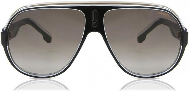 Carrera Speedway N 2m2 Sonnenbrille, Vollrand, Aviator, Herren, Black, Grey - Bild 1