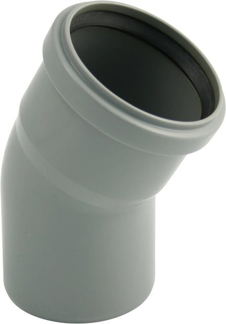 Marley HT-Bogen 30° DN 110 aus Kunststoff in Grau - Bild 1