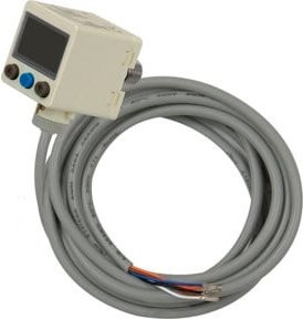 Riegler Digitaler elektrischer Druckschalter, G 1/8, 0-10 bar, 2xNPN + 1x1-5 V, Grau - Bild 1