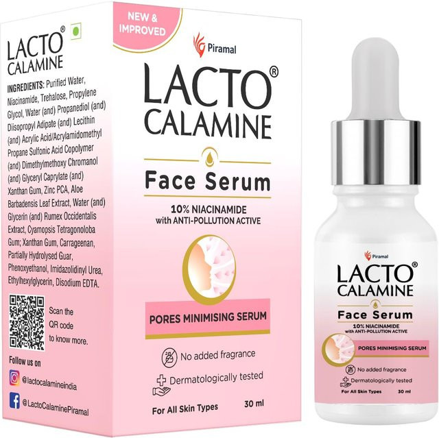Lacto Calamine Gesichtsserum mit Niacinamid, 30 ml, Unisex - Bild 1