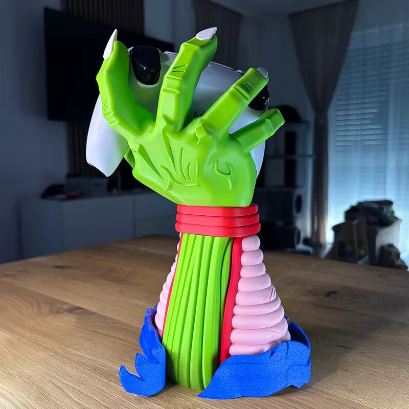 Bandai Dragon Ball Piccolo 3D-gedruckte Figur als Game Controller Halter für PS5 und Xbox, Multicolor, Höhe: 29 cm - Bild 3