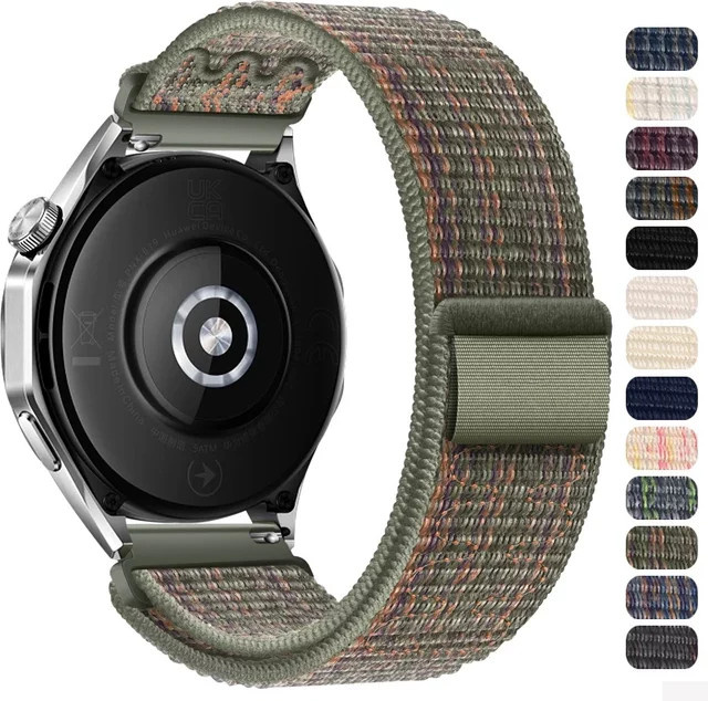 OAKCHARM Smartwatch-Armband Nylon, Multicolour - Bild 1