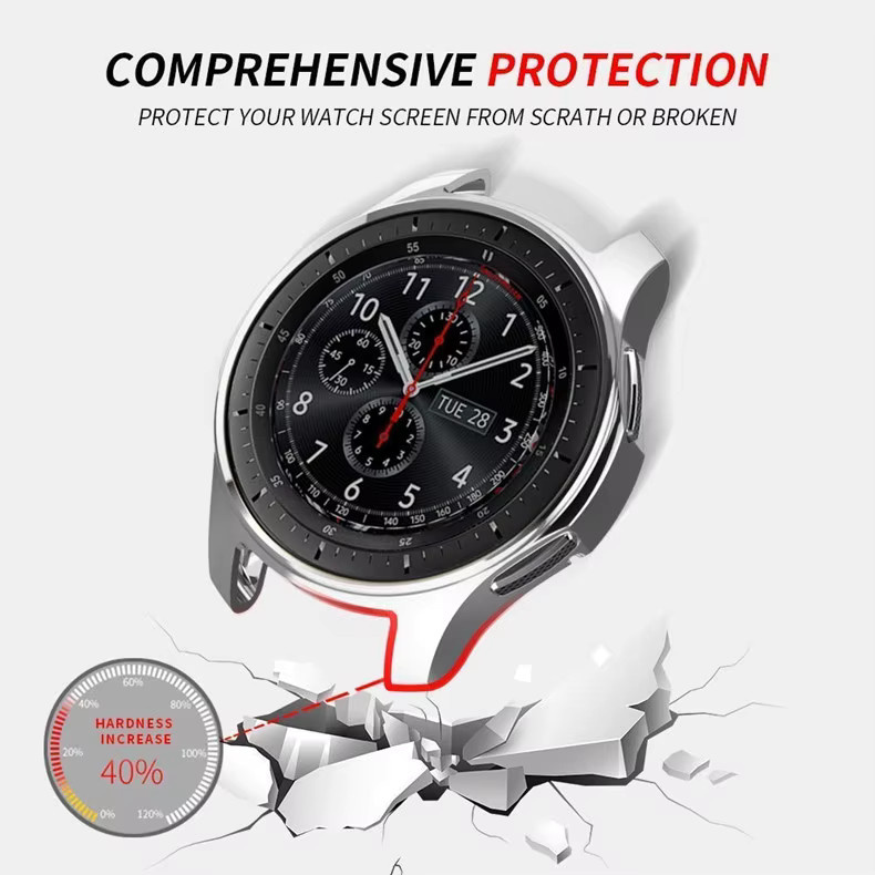 Samsung Schutzhülle für Galaxy Gear S3 Frontier, Kunststoff, Silber - Bild 4