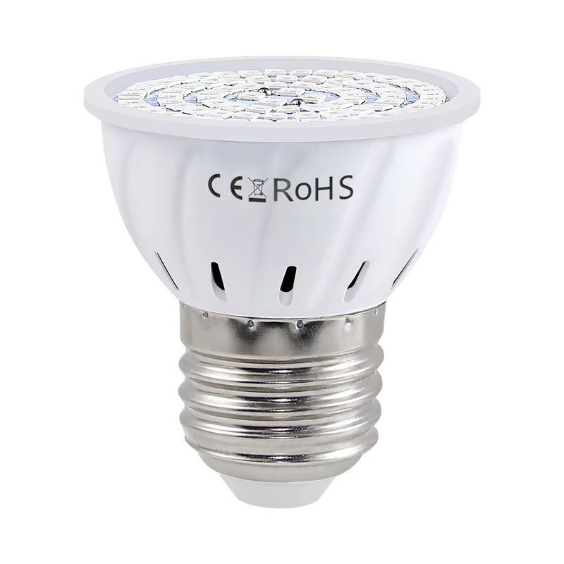LED Vollspektrum Pflanzenlampe für Indoor Growbox und Blumen, E27/E26/E14/GU10/MR16, Weiß - Bild 7