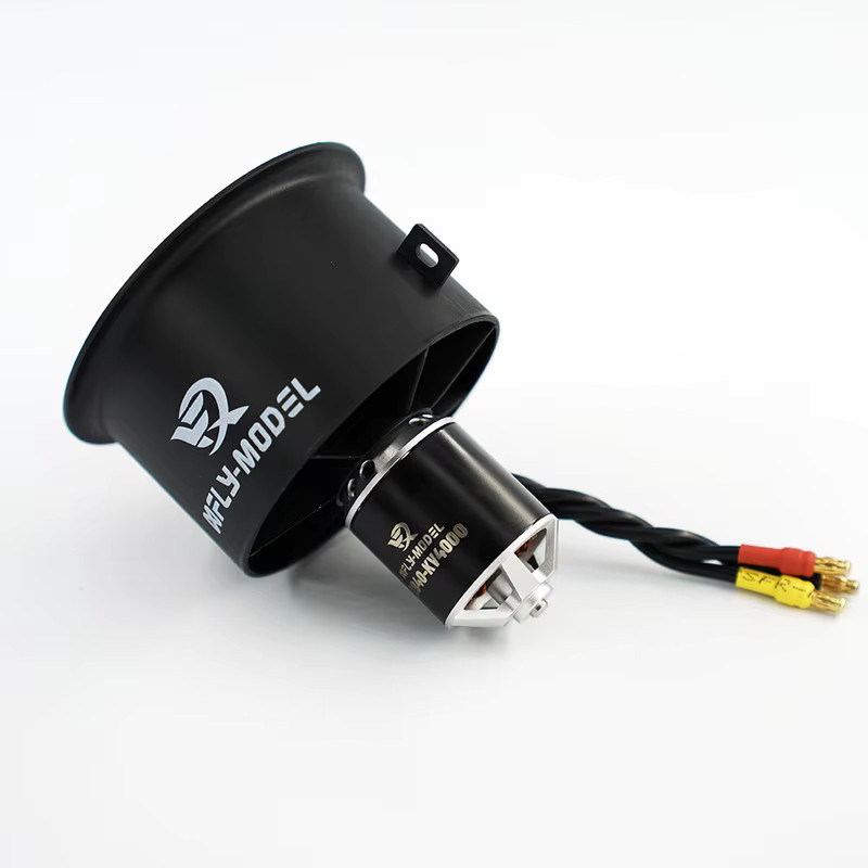 XFLY Galaxy 64mm 12-Blatt EDF Impeller, mit 4S 2840-KV3200 Brushless Outrunner Motor für Modell-Strahlflugzeuge - Bild 2