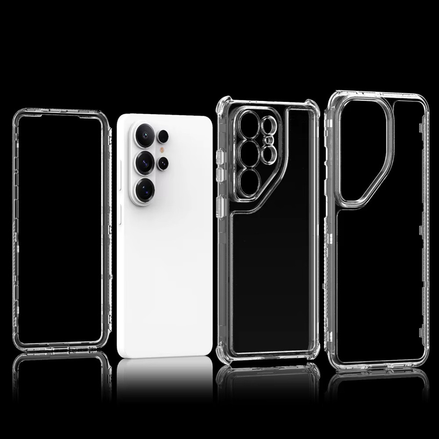 Stoßfeste transparente Handyhülle für Samsung Galaxy S26 Ultra S25 S24 S23 S25 Plus FE A57 A55 A54 A36 A35 A12 - Bild 2