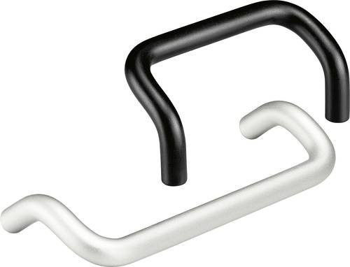 Rohde AE-10.120.01 Gehäuse-Griff aus Aluminium in Silber, 5er-Pack, L: 130 mm, B: 10 mm, H: 45 mm - Bild 1