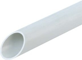 Fränkische Kunststoff-Stangenrohr FPKu-EM-F 20 gr in Grau und Weiß - Bild 1