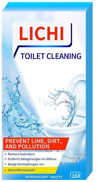Global Beauty Brausetabletten zur Toilettenreinigung für die Flecken- und Geruchsentfernung, White - Bild 1