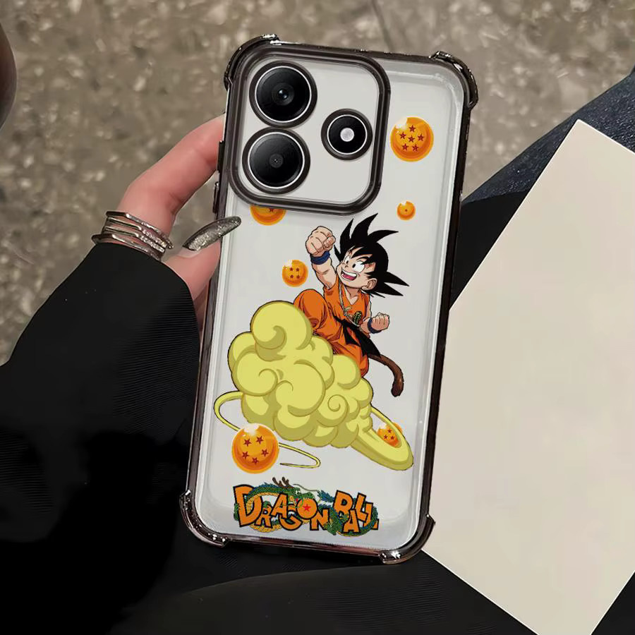 Handyhülle mit Anime Dragon Ball Z Design für Xiaomi Redmi A3 A3X 13C K80 5G 14C A5 K80 Pro, transparent - Bild 4