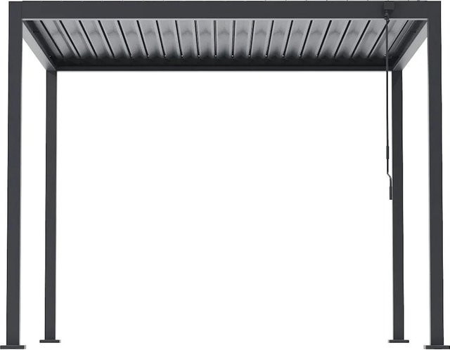 MWH Pergola Origin 88 Series mit verstellbarem Lamellendach in Anthrazit, B/T: 300 x 300 cm - Bild 1