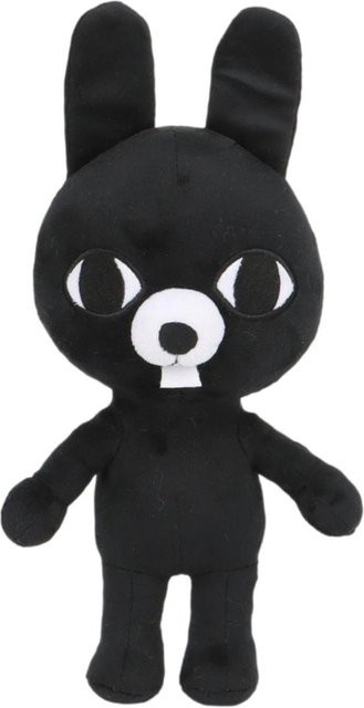 Ratthew Schwarzes Kaninchen, Plüschtier, 28cm, ab 3 Jahre - Bild 1