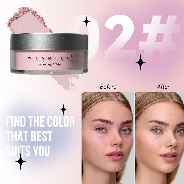 Perfect Skin Fixierpuder, 4 Farben, Matt, 02# - Bild 1