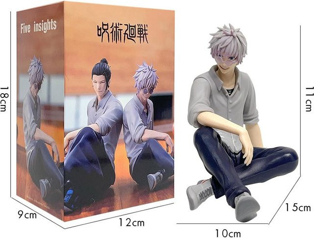 Yiran toy 1 Jujutsu Kaisen Gojo Satoru Geto Suguru Figur 11cm PVC - Bild 1