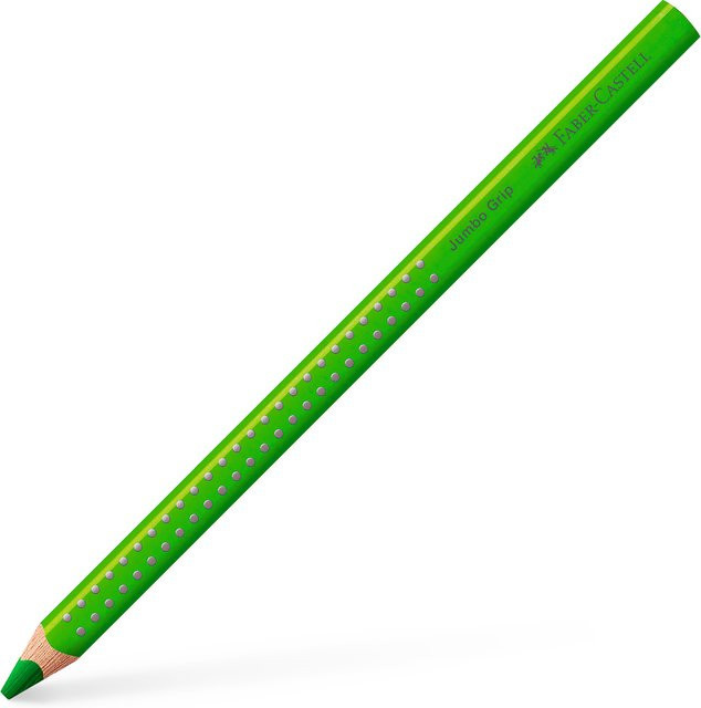 Faber Castell Jumbo Grip Farbstift in Grasgrün für Kinder - Bild 1