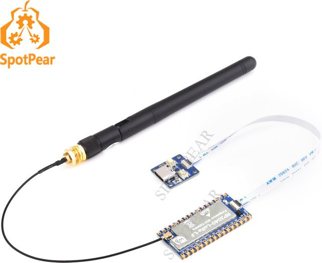 Raspberry Pi PICO RP2040 LoRa-Entwicklungsboard mit SX1262 RF-Chip in Blau - Bild 1