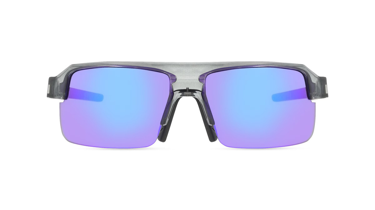 Rudy Project SP874257 Sirius Sonnenbrille, Halbrand, Eckig, Kunststoff, Unisex, grau - Bild 1