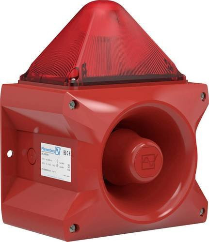 Pfannenberg Optisch-akustischer Signalgeber PA X 10-10 230 AC in Rot mit 110 dB - Bild 1