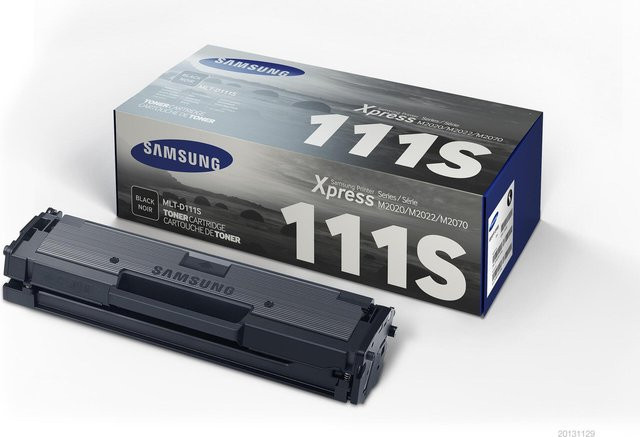 HP Original Samsung MLT-D111S Tonerpatrone in Schwarz für Xpress SL-M2023, M2027, M2029, M2060, M2070, M2071, M2073, M2074, M2077, M2078, M2079 - Bild 1