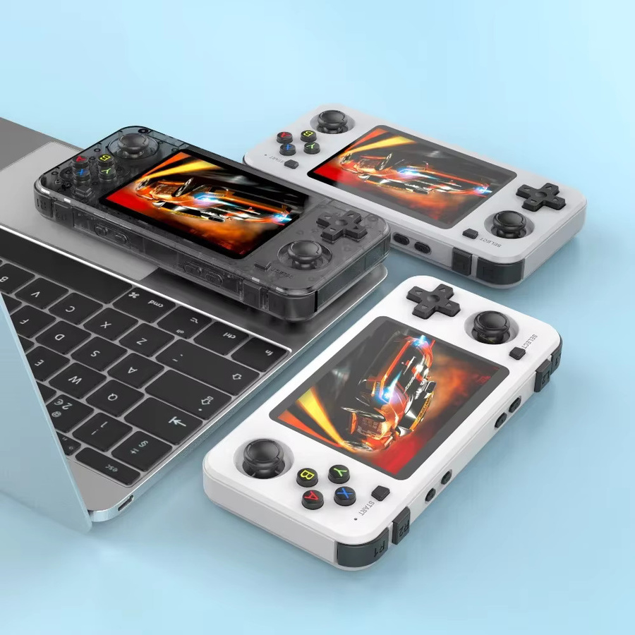 BOYHOM R3 6H Retro Handheld-Konsole mit 3,5-Zoll-IPS-Bildschirm und Open-Source-Linux-System in Grün - Bild 2