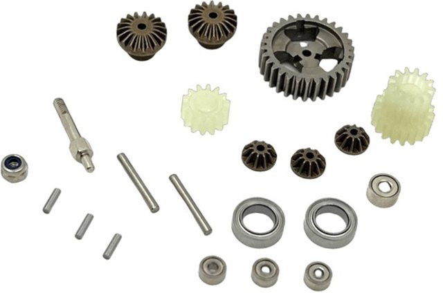 WLtoys Metall Upgrade Fernbedienung Auto Getriebe Lagersatz, 1/24 - Bild 1