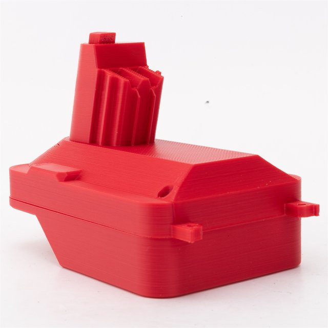 Batterieadapter für Parkside X20V TEAM Li-Ionen-Akkus zur Nutzung mit Dyson V7 und V8 Staubsaugern, Farbe: Rot - Bild 1