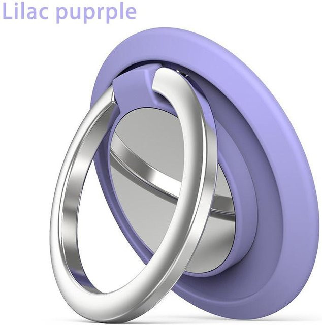 NATAWA Universeller Fingerringhalter als tragbarer Handyhalter mit 360 Grad Drehung in Violett - Bild 1