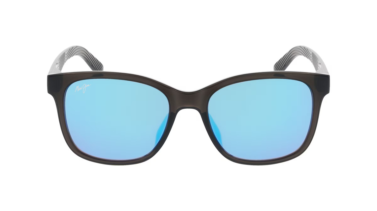 Maui Jim MJ0346SA Sonnenbrille, Vollrand, Eckig, Kunststoff, Herren, grau - Bild 1