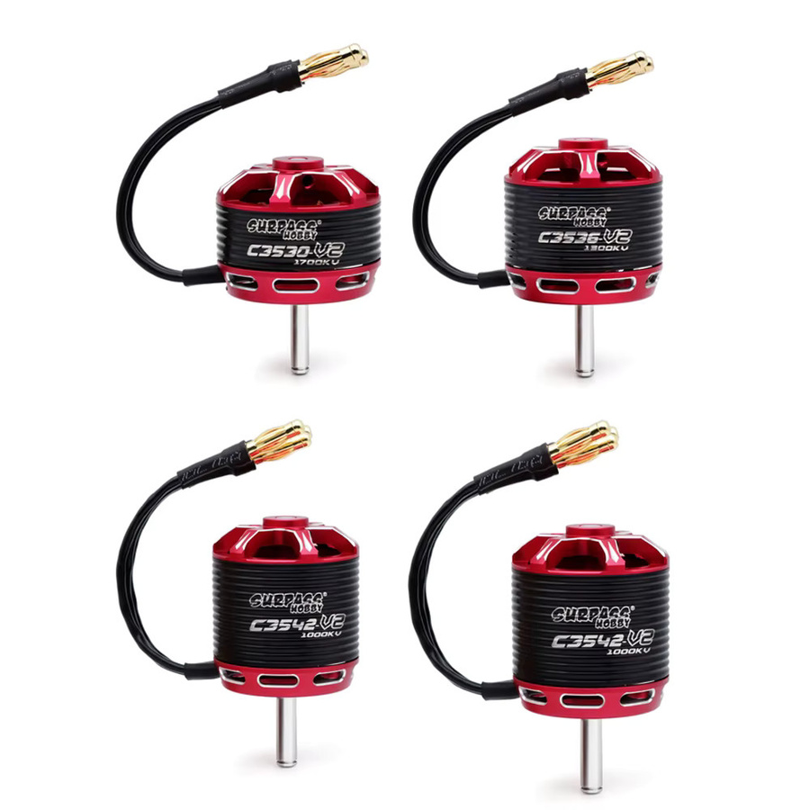 Surpass Hobby C3530/C3536/C3542/C3548 V2 Brushless Motor für RC FPV Flugzeug, Starrflügler, Multicopter, Drohne, Quadcopter, Modell - Bild 5