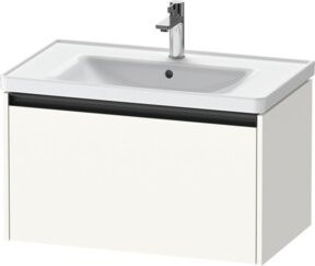 Duravit Waschtischunterschrank Ketho.2 in Weiß Matt, wandhängend mit 1 Auszug, B/T: 78,4 x 45,5 cm - Bild 1