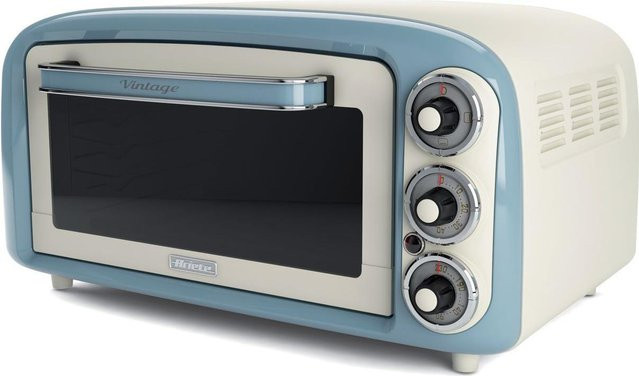 Ariete Backofen 979 mit 18 l Volumen in Weiß und Blau mit mechanischem Drehregler und Timer - Bild 1