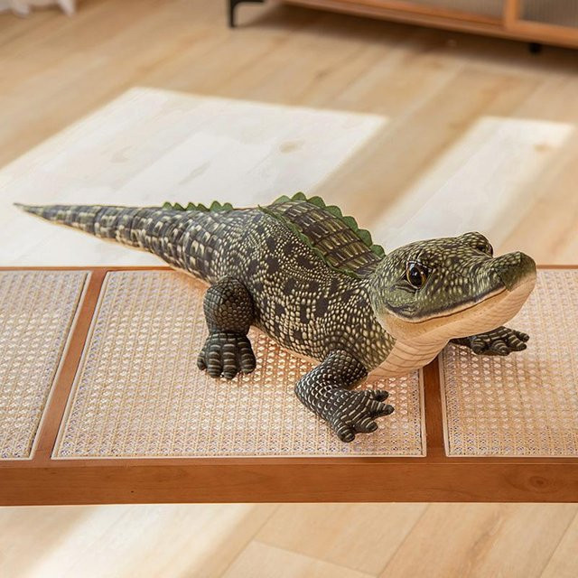 Yiran toy Alligator Plüschtier, Simulation Krokodil Puppen, 100cm - Bild 1