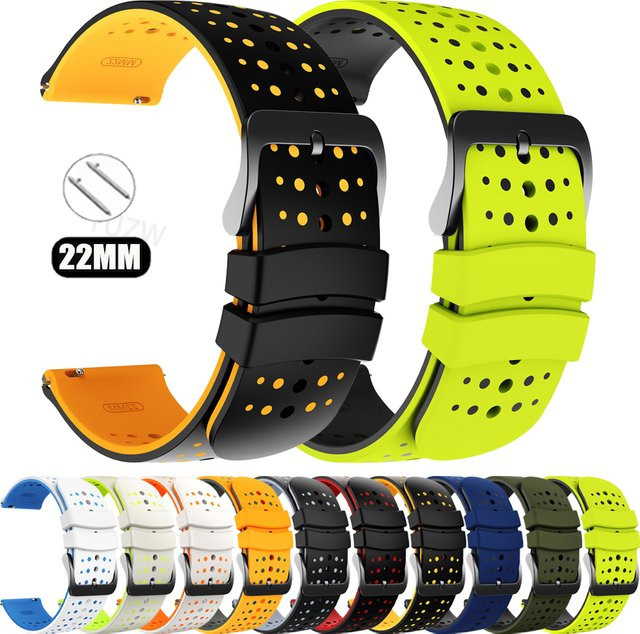 Amazfit Uhrenarmband Silikon, Multicolor, Unisex - Bild 1