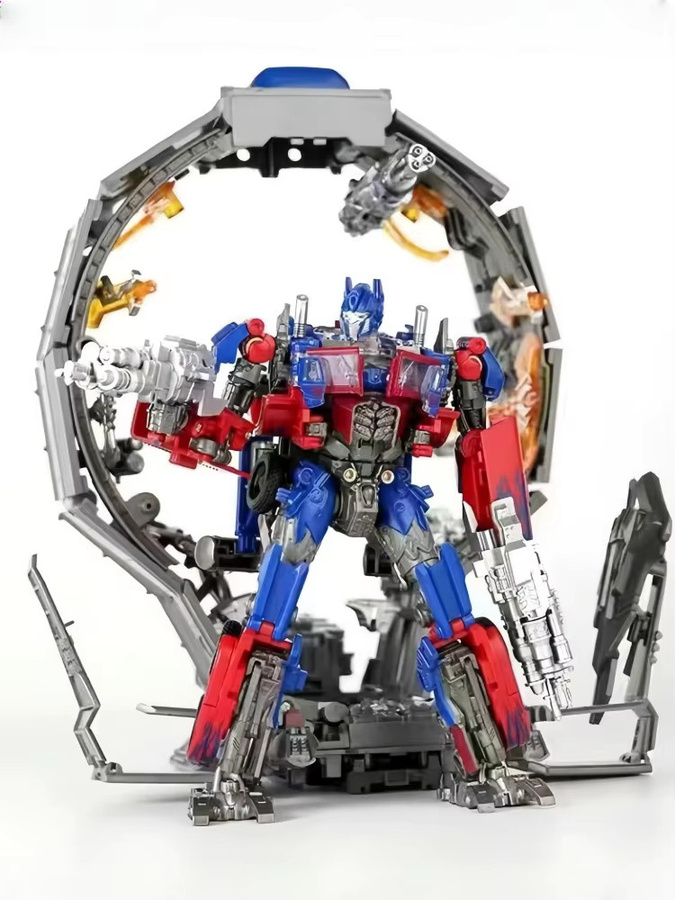 Bandai King Kong Optimus Prime Roboter, Transformation Spielzeug, Metall, mit Zubehör - Bild 4