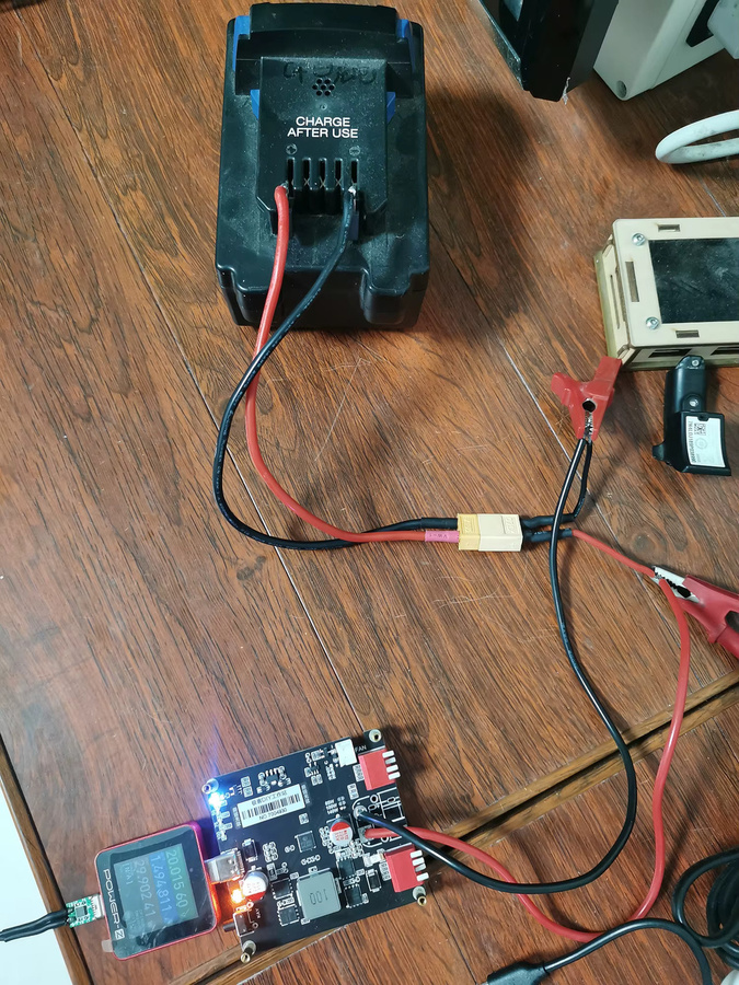 DykbRadio IP2366 PD3.1 140W Bidirektionales Schnellladegerät für Li-Ion und LiFePO4 Batterien, USB-C zu DC, Schwarz - Bild 3