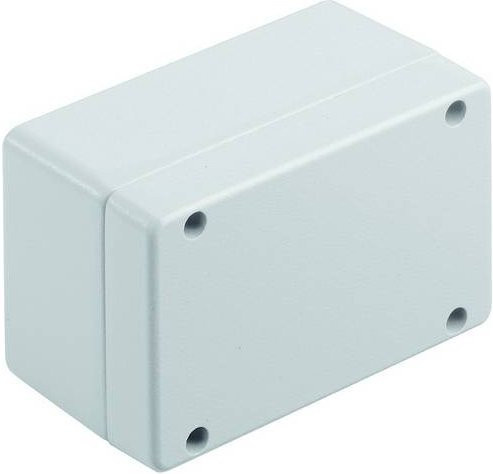 Weidmüller KLIPPON K4 EX Aluminium Gehäuse in Silber-Grau, B: 13,0 cm, T: 8,2 cm, H: 7,2 cm - Bild 1