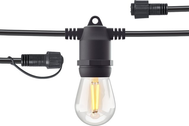 Hombli Outdoor Smart Light String Extension, Schwarz, 5 m - Bild 1