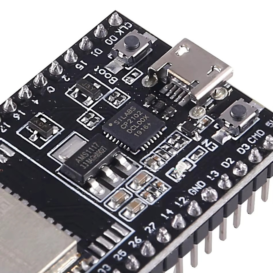 AOKIN ESP32-DevKitC Entwicklung Board mit ESP32-WROOM-32D und ESP32-WROOM-32U in Schwarz mit WiFi und Bluetooth für IoT-Anwendungen - Bild 5
