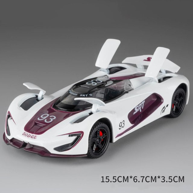 Linyi toy car Rs6 Srt Tomahawk Auto Modell, 1:32, mit Licht und Sound, ab 14 Jahren - Bild 1