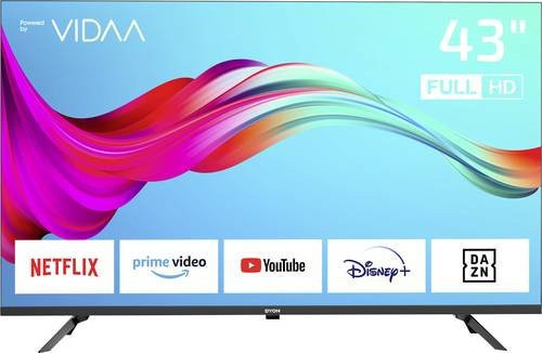 Dyon SMART 43 VX Smart TV Full HD LED-Fernseher, 108 cm, Schwarz - Bild 2