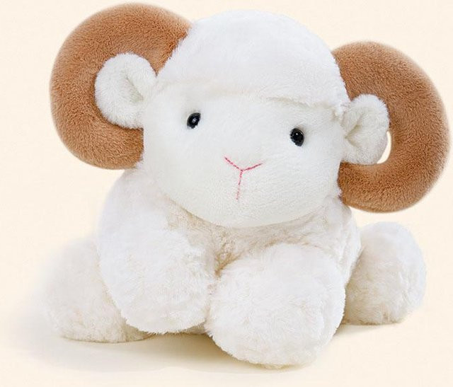 Lamm Plüsch Stofftier 23cm - Bild 1