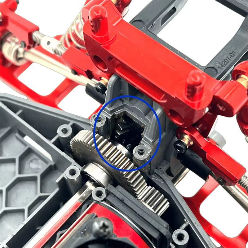 MJX Planetengetriebe für Hyper GO, Metall, Upgrade-Teile, Schwarz - Bild 4