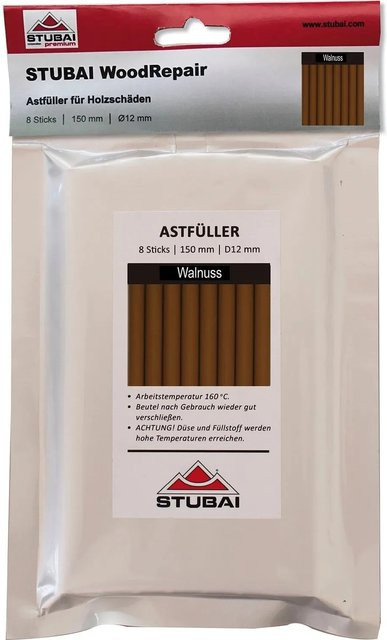 Stubai Wood-Repair Sticks Astfüller Walnuss 8 Stück Länge: 150 mm - Bild 1