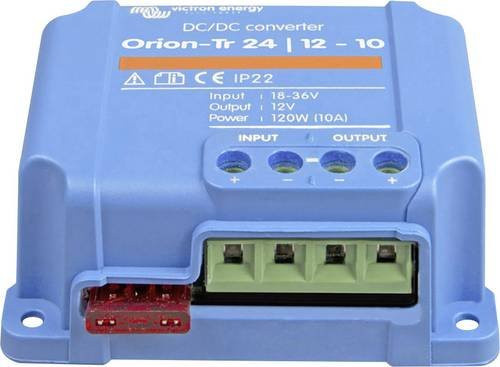 Victron Energy Orion-Tr 24/12-10 DC/DC-Wandler in Blau, 24 V/DC zu 12,5 V/DC, 12A, 120W - Bild 1