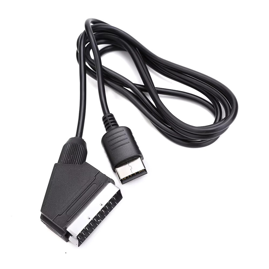 ALLOYSEED VGA RCA Audio-Kabel Schwarz für Dreamcast zur Bildqualitätsverbesserung, Länge: 1,8 m - Bild 6