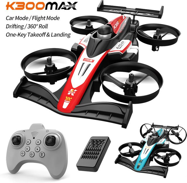 JIKEFUN K300 Max Transformierbares 2-in-1 Land- und Luftfahrzeug, ferngesteuertes Amphibienfahrzeug, elektrisches Flugauto - Bild 1