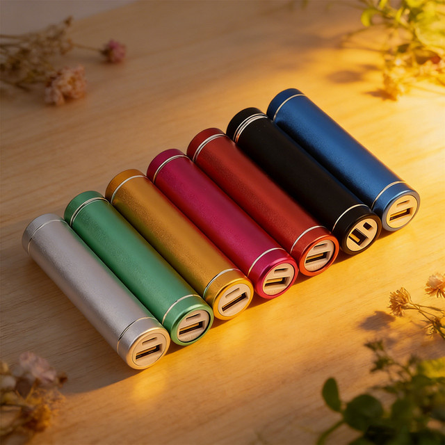 HUA HUA Powerbank-Gehäuse-Set für 18650 Akkus aus Aluminiumlegierung mit USB-C Anschluss in Schwarz und Multicolour - Bild 1