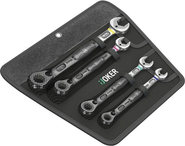Wera Joker Switch Imperial Ring-Maulschlüssel-Satz 4-teilig metrisch 8-25mm aus Chrom-Molybdän-Stahl - Bild 1